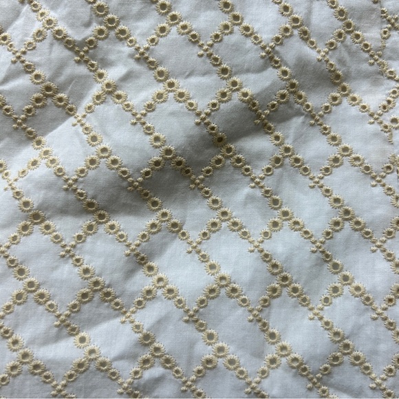 BCBGirls Cream and Gold Strapless Dress - Picture 6 of 8